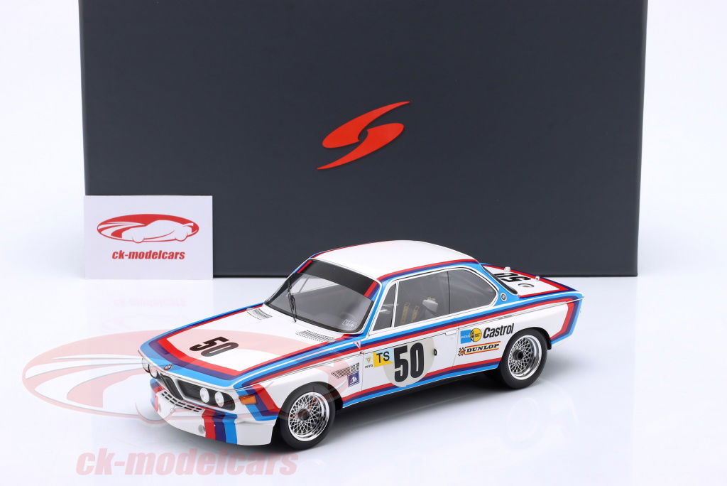 Spark 1:18 BMW 3.0 CSL #50 24h LeMans 1973 Amon, Stuck