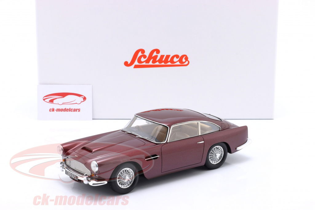 ミニカー　1/18 Aston Martin DB4 MK2 1960 「PRO.R18シリーズ」 [450065000] Schuco 1:18 Aston Martin DB4 MK2 year 1960 wine red
