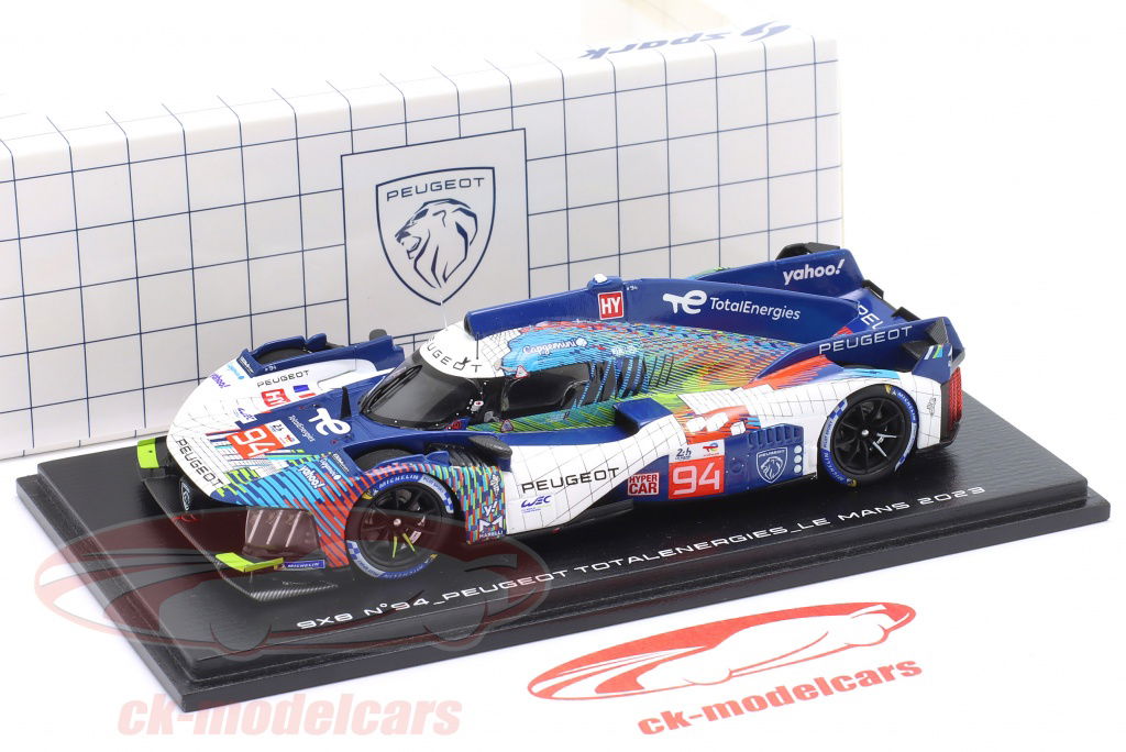 Spark 1:43 Peugeot 9X8 #94 24h LeMans 2023 Duval, Menezes