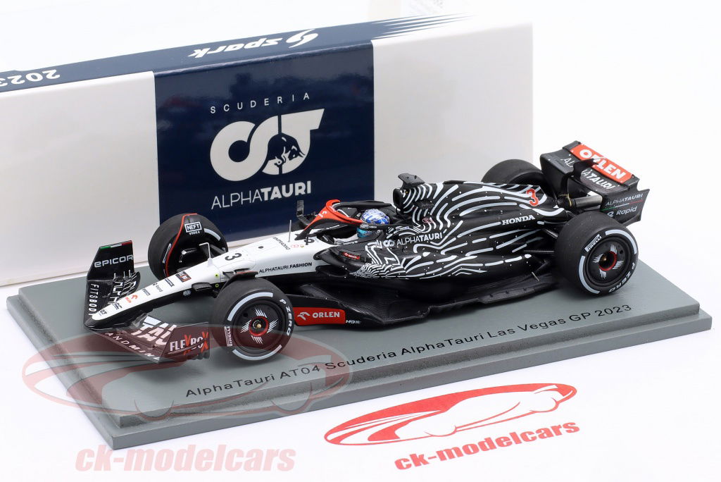 Spark 1:43 Daniel Ricciardo AlphaTauri AT04 #3 Las Vegas GP