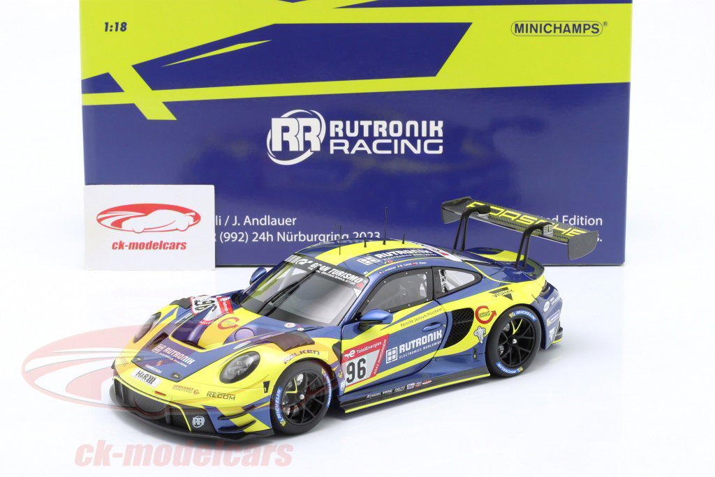 Minichamps 1:18 Porsche 911 GT3 R #96 5e 24h Nürburgring 2023