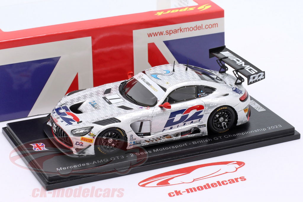 限定400台【spark】メルセデスAMG GT3 BritishGT 2023 スパーク 1/43 メルセデスAMG GT3 No.1 2023 ブリティッシュGT