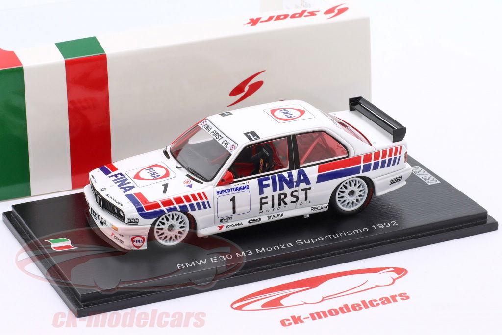 Spark 1:43 BMW M3 (E30) Sport Evo #1 Winner Superturismo