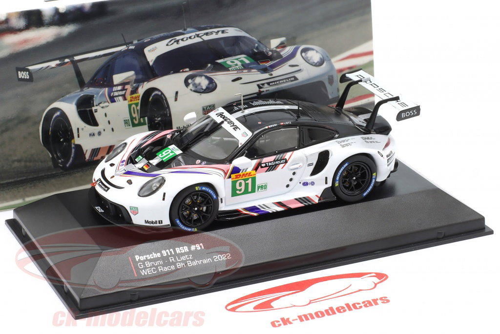 YUKRIさま専用 Ixo 1:43 Porsche 911 RSR-19 Goodbye #91 Last Race WEC 2022 Bruni