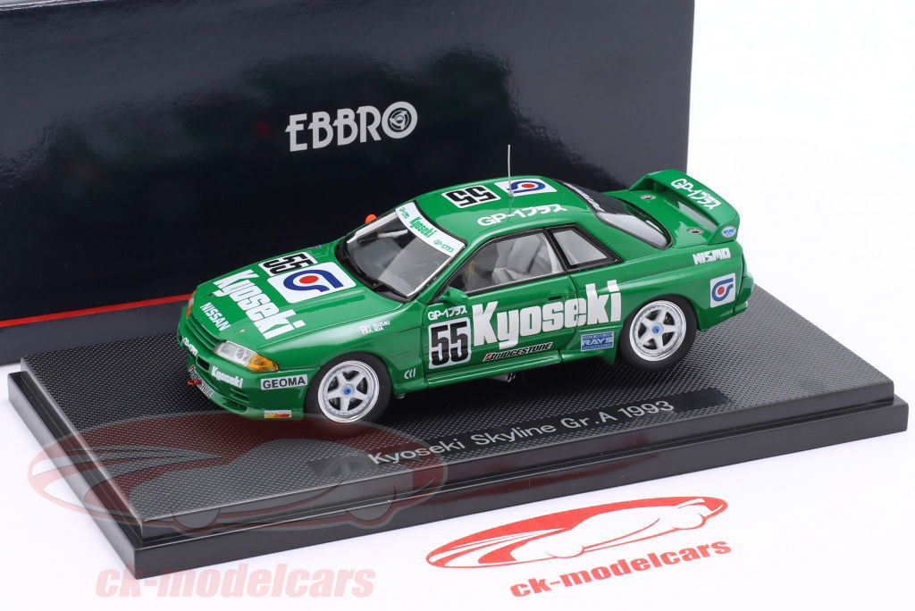 EBBRO Gr.A TAISANスカイライン GT-R 1/43 Ebbro 1/43 Nissan GT-R R35 STP Taisan Gaia Power #67 '14