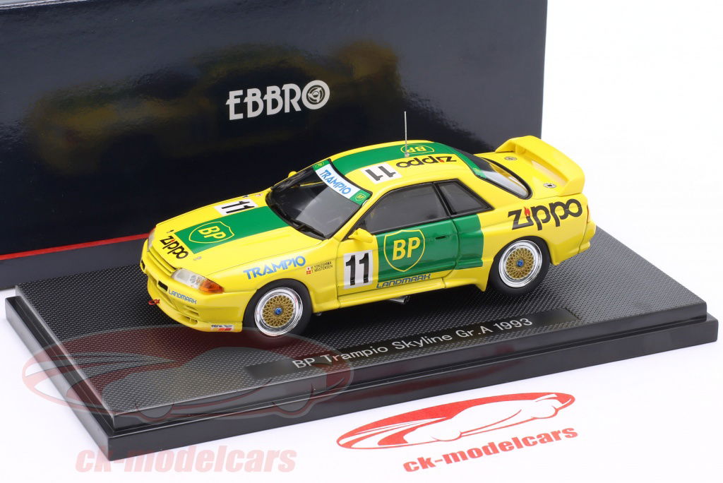 Ebbro 1:43 Nissan Skyline GT-R #11 JTCC 1993 Kristensen