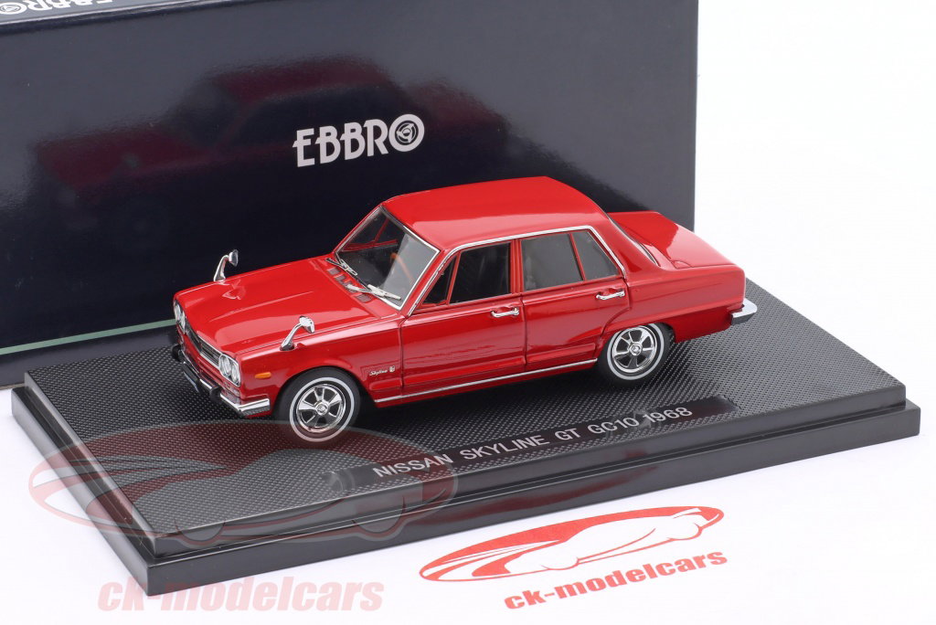 エブロ 1/43 NISSAN SKYLINE 2000GT-R KPGC10 '71 ニッサン