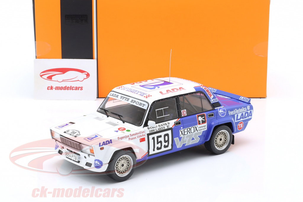 Ixo 1:18 Lada VAZ 2105 VFTS #159 Rallye 1000 Lakes 1987