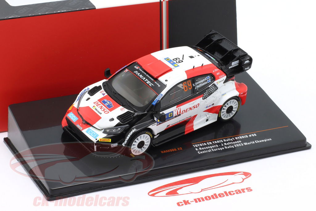 Ixo 1:43 Toyota GR Yaris Rally1 #69 2番目 Rallye 中央 ヨーロッパ