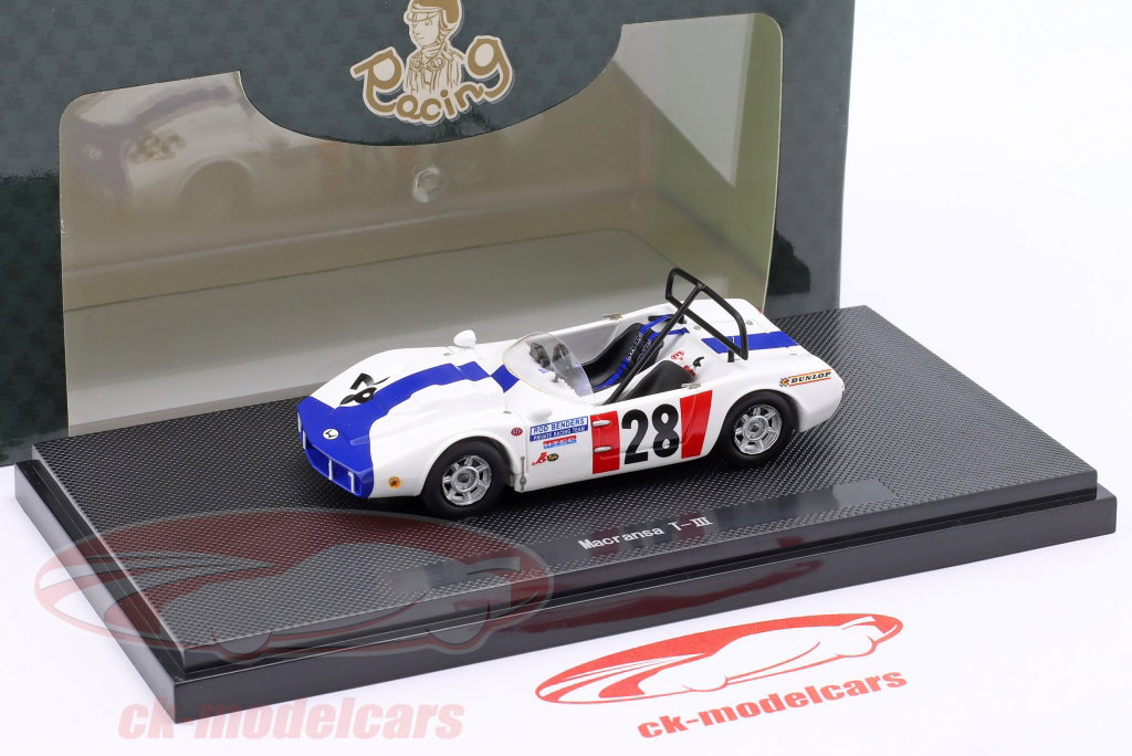 Ebbro 1:43 Macransa T-iii #28 Rod Benders 44641 モデル 車 44641