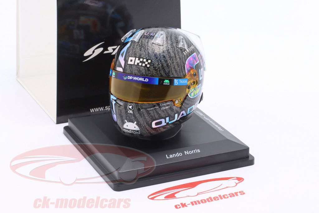 スパーク1/5 ヘルメットLando Norris 2019 1/5 Spark 2019 Lando Norris #4 McLaren Formula 1 Helmet