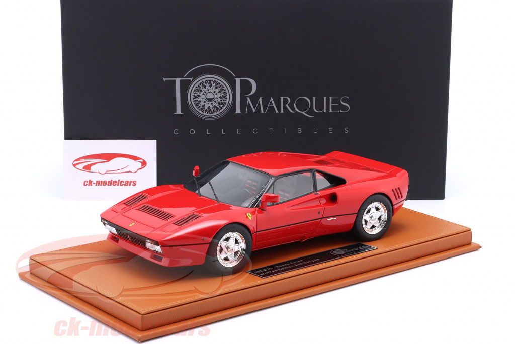 TopMarques 1:18 Ferrari 288 GTO year 1984 corsa red TOP120A