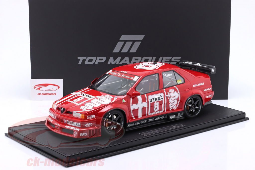 TopMarques 1:12 Alfa Romeo 155 V6 Ti #8 DTM Champion 1993 Nicola