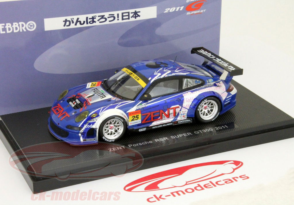 EBRRO 1/43 SUPER GT300 HANKOOK PORSCHE 2011 完成品 EBRRO 1/43 SUPER GT300 HANKOOK PORSCHE 2011 完成品