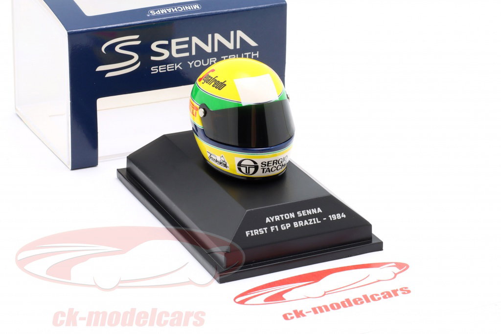 Minichamps 1:8 Ayrton Senna Toleman Motorsport #19 Brazil GP