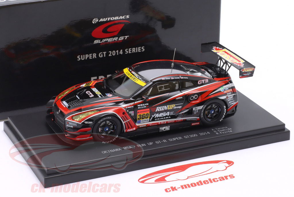 EBBRO 1/43 E-4303 スーパー耐久 2014 GTNET GT-R Ebbro 1:43 Nissan GT-R GT3 GT300 #360 Super GT シリーズ 日本