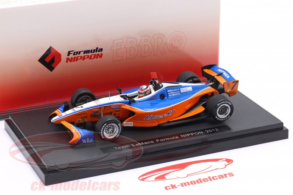 Ebbro 1:43 Toyota RV8K #7 Formula Nippon Championship 2012 Oshima