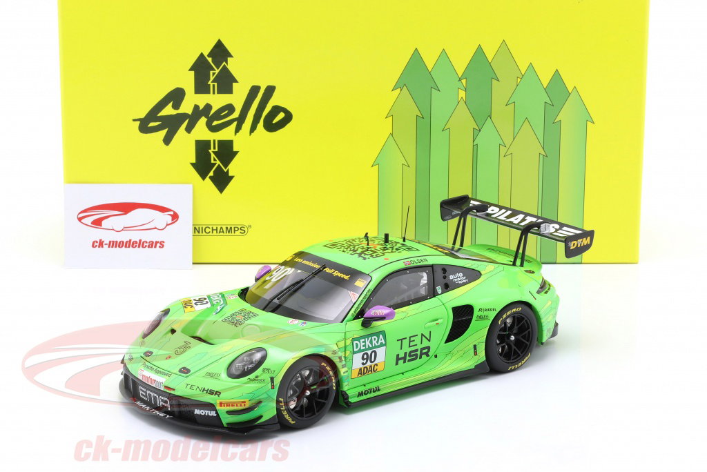 Minichamps 1:18 Porsche 911 GT3 R #90 2番目 Hockenheim DTM 2023 D