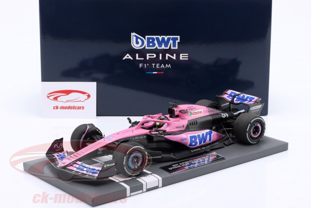 Minichamps 1:18 Esteban Ocon Alpine A523 #31 Bahrain GP 式 1 2023