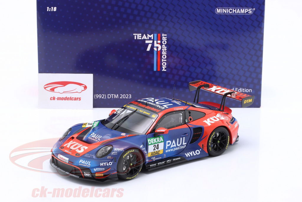 Minichamps 1:18 Porsche 911 GT3 R #24 DTM 2023 Ayhancan Güven