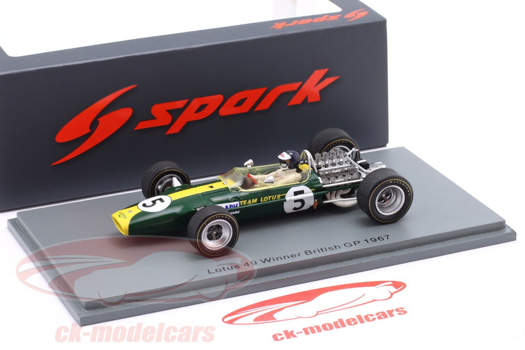 特価 Bosica/MERI KITS (1/43) ロータス 49 1967 Spark 1:43 Jim Clark Lotus 49 #5 Winner British GP Formula 1