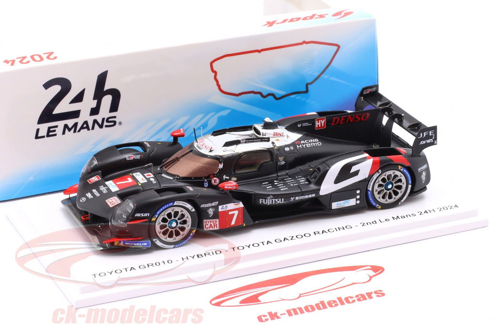 1/43 トヨタ GR010 No.7 24H ル・マン 2024 TOYOTA GR010 - HYBRID No.7 TOYOTA GAZOO RACING 2nd Le Mans