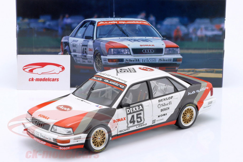 MINICHAMPS Audi V8 DTM #46 ロール 限定2400台品 Diecast model cars Audi V8 Quattro 1/18 Minichamps Quattro #46 dtm