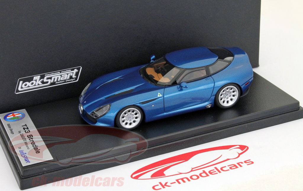 Look Smart Alfa Romeo TZ3 Stradale 2011年 LookSmart 1:43 Alfa Romeo TZ3 Stradale cyberg blue LS391B