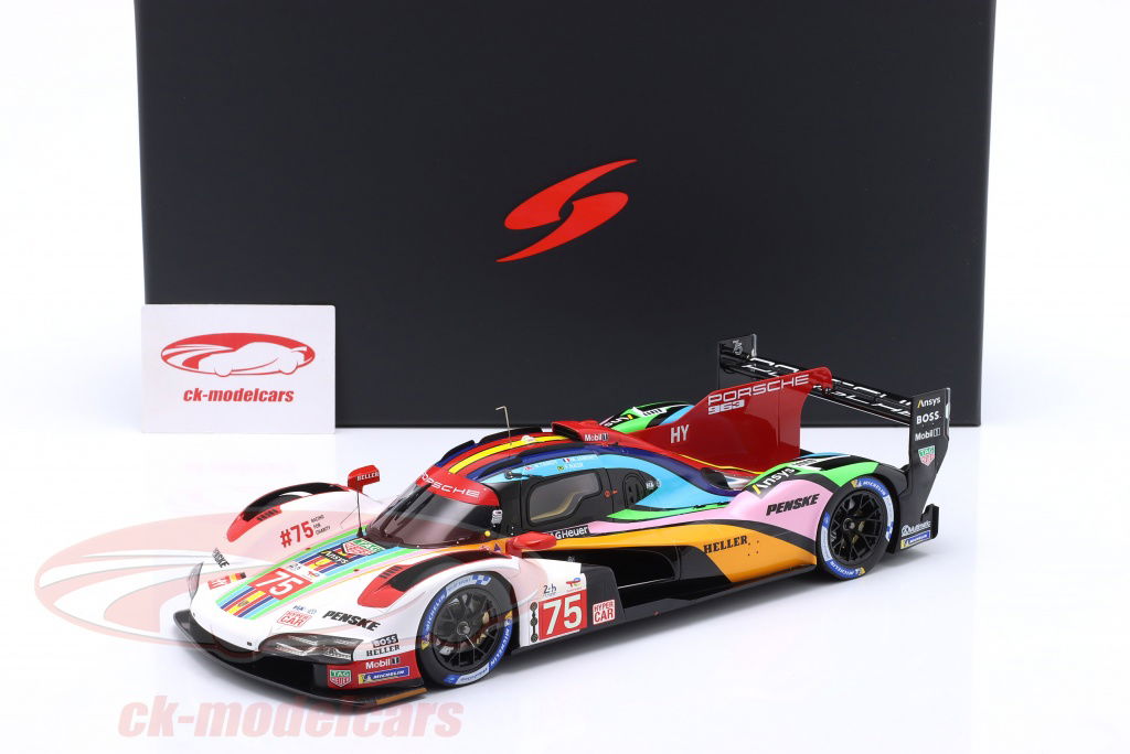 Spark 1:18 Penske Porsche 963 #75 24h LeMans 2023 Jaminet, Nasr