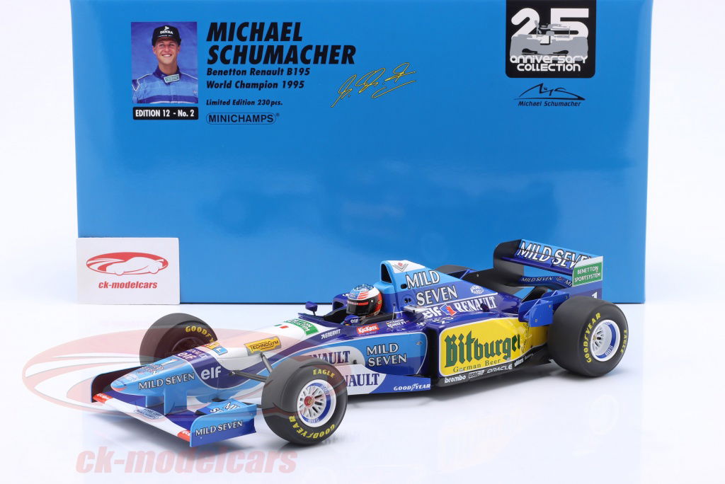 Minichamps 1:12 M. Schumacher Benetton B195 #1 Formula 1