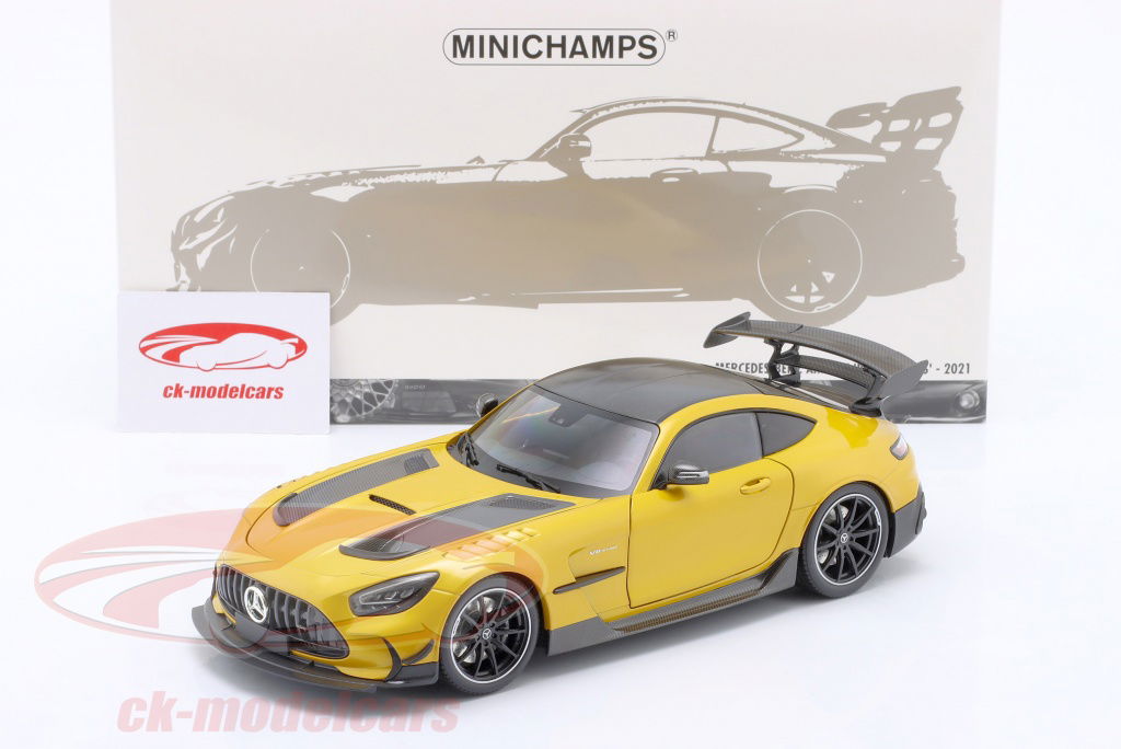 Minichamps 1:18 Mercedes-Benz AMG GT Black Series 2021 yellow