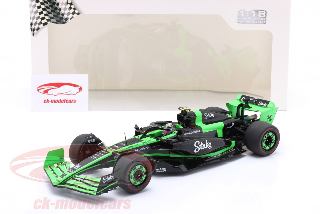 Solido 1:18 Zhou Guanyu KICK Sauber C44 #24 バーレーン GP 式 1