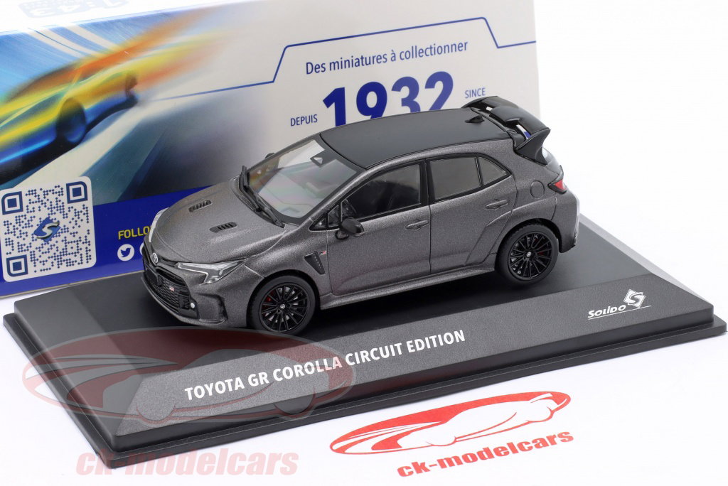 Solido 1:43 Toyota GR Corolla Circuit Edition 2023 heavy metal
