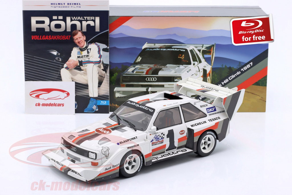 WERK83 1:18 Audi Sport quattro S1 E2 #1 勝者 Pikes ピーク 1987