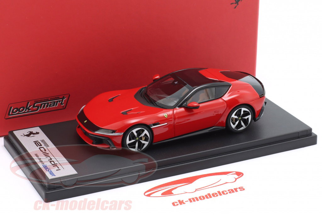 Ferrari 12 Cilindri 建設年 2024 corsa 赤 1:43 LookSmart LS553C