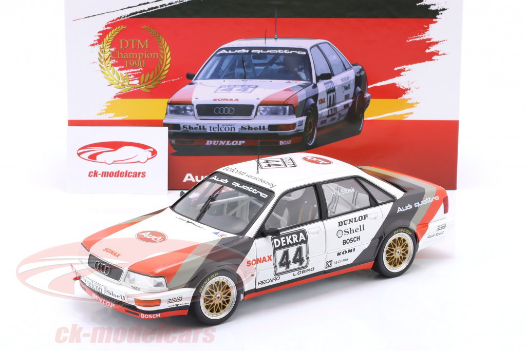 WERK83 1:18 Audi V8 Quattro #44 DTM Champion 1990 Hans-Joachim