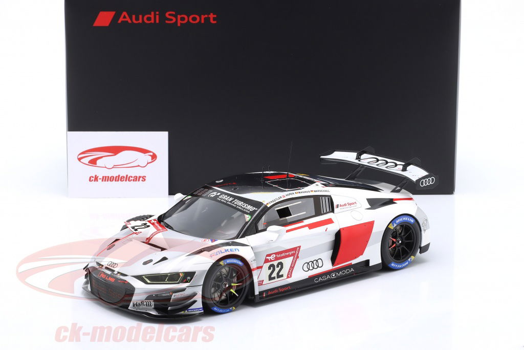 Spark 1:18 Audi R8 LMS GT3 #22 24h Nürburgring 2023 Audi