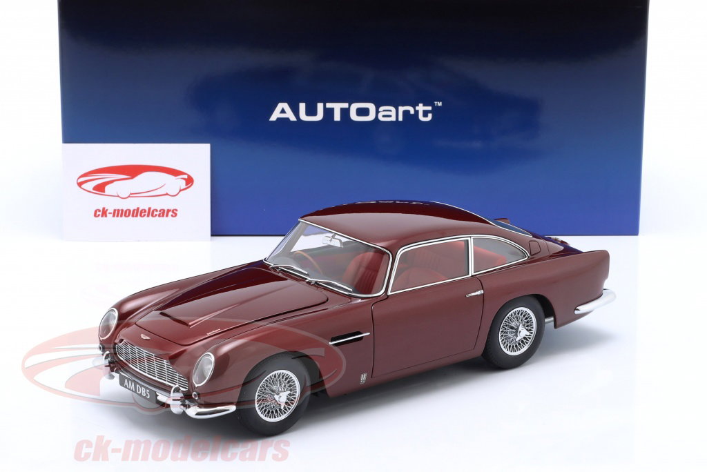 AUTOart 1/18 Aston Martin DB5 ダイキャストモデル AUTOart 1:18 Aston Martin DB5 建設年 1964 赤 70289 モデル 車 70289