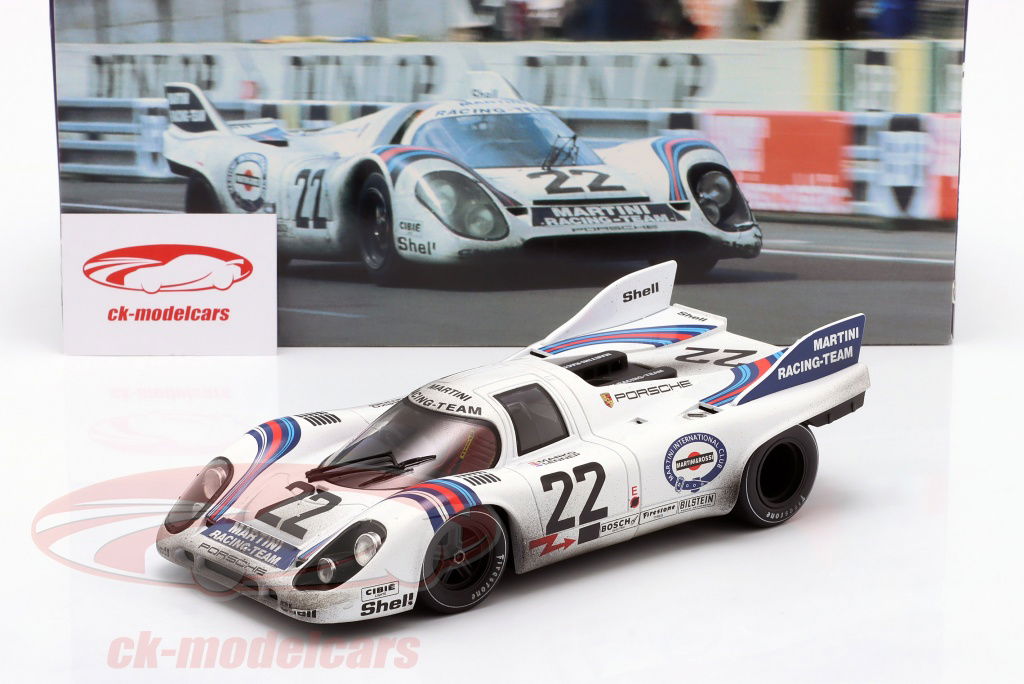 WERK83 1:18 Porsche 917K #22 Winner 24h LeMans 1971 Dirty Version