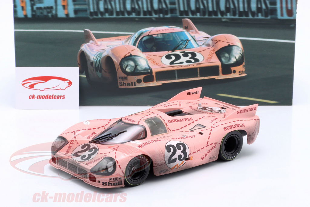 WERK83 1:18 Porsche 917/20 Pink Pig #23 24h LeMans 1971 Dirty