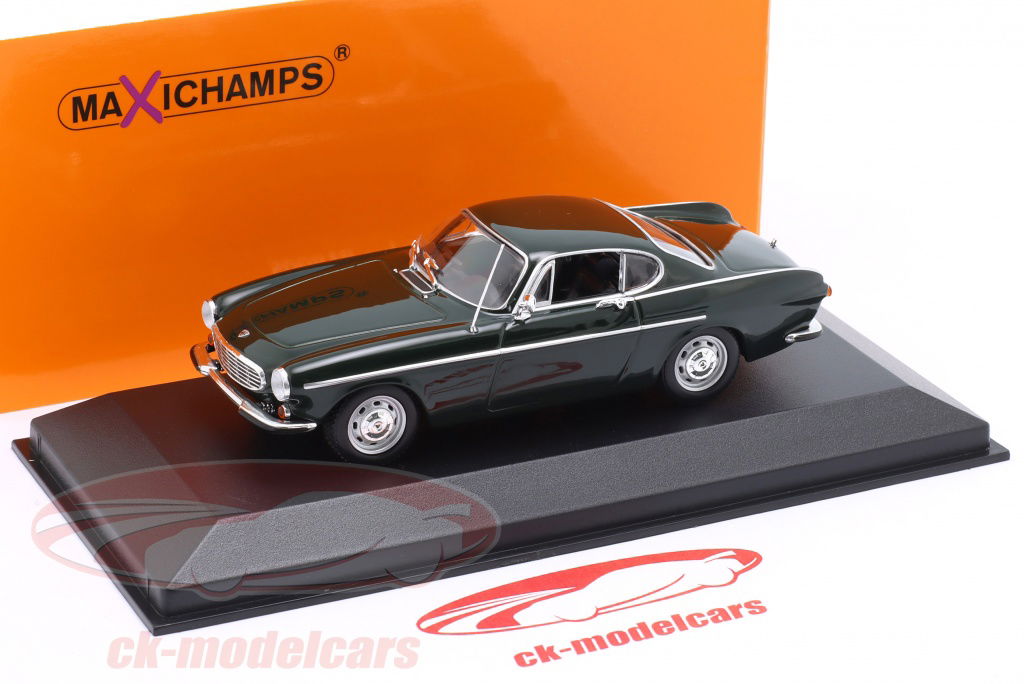 Minichamps 1:43 Volvo P 1800S Coupe 建設年 1969 ダークグリーン