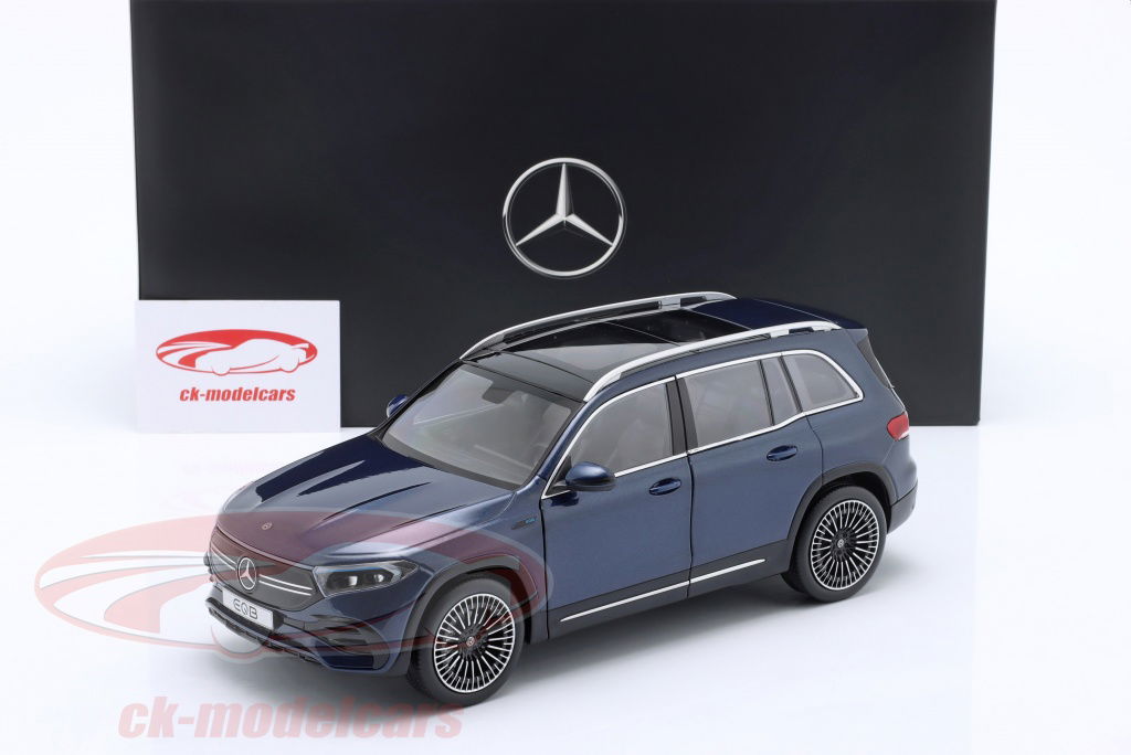 NZG 1:18 Mercedes-Benz EQB year 2021 denim blue B66961280