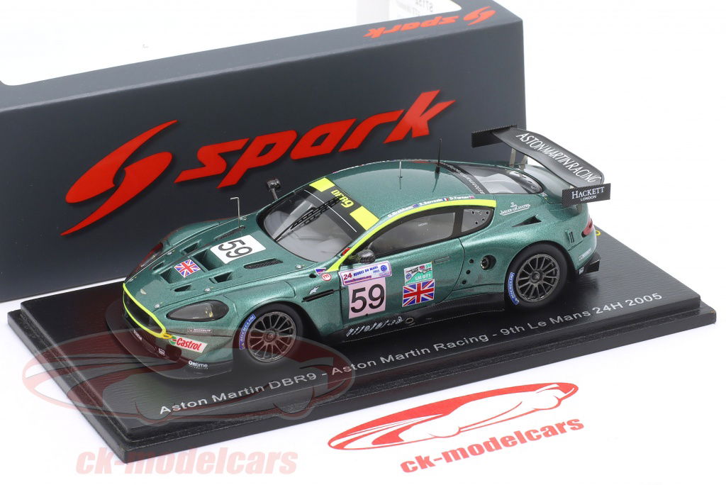 スパーク　SPARK　 アストンマーチン　DBR9　#59　2005 Amazon | 1/24scale スパーク Spark Aston MArtin DBR9 NO.58 LM
