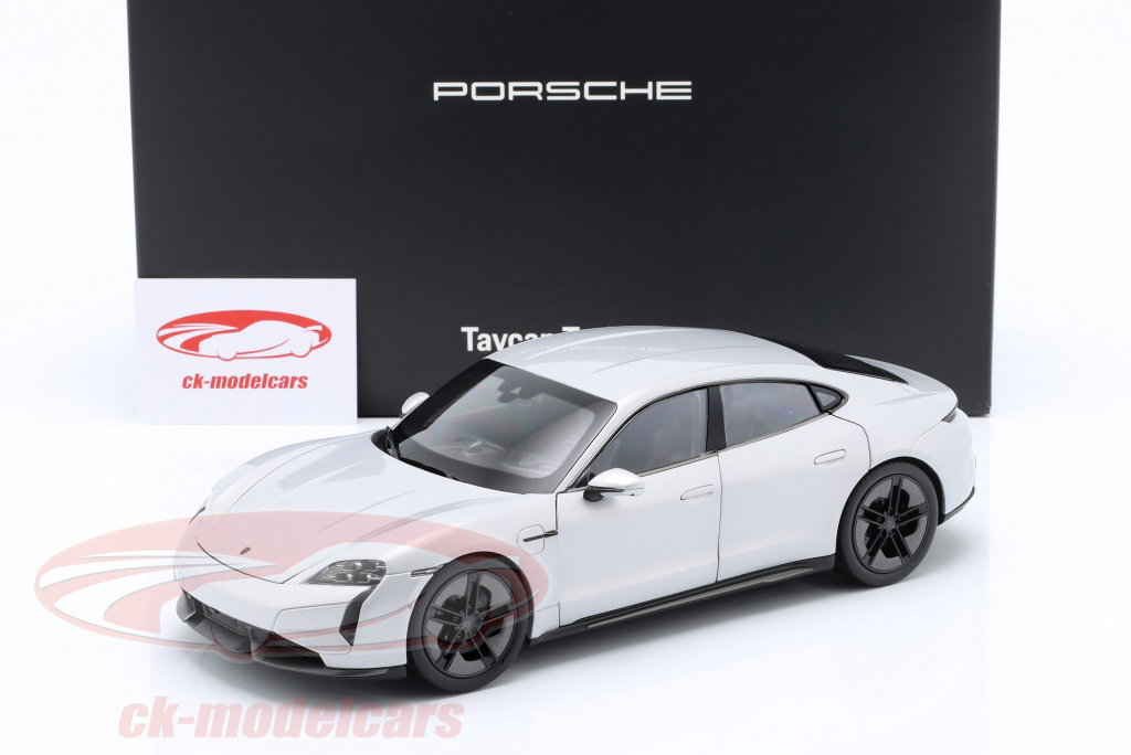 Norev 1:18 Porsche Taycan Turbo S (J1 PA) Year 2024 ice grey