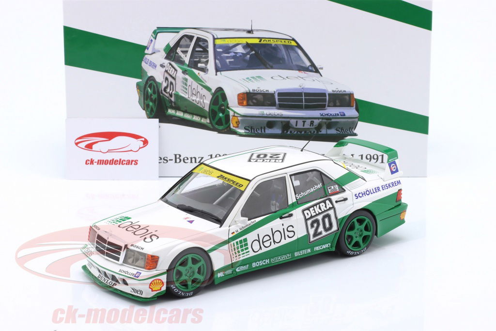 WERK83 1:18 Mercedes-Benz 190E 2.5-16 Evo II #20 DTM 1991