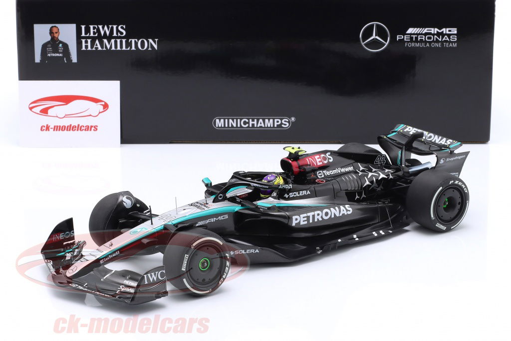 ミニカー AMG PETRONAS F1 W15 Performance 1/18 Minichamps 1:18 Lewis Hamilton Mercedes-AMG F1 W15 E