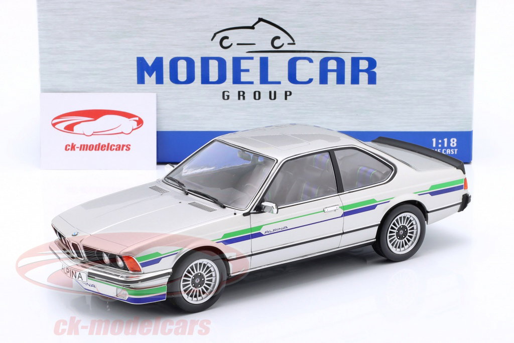 ModelCarGroup 1:18 BMW Alpina B7 Turbo (e24) Year 1980 silver