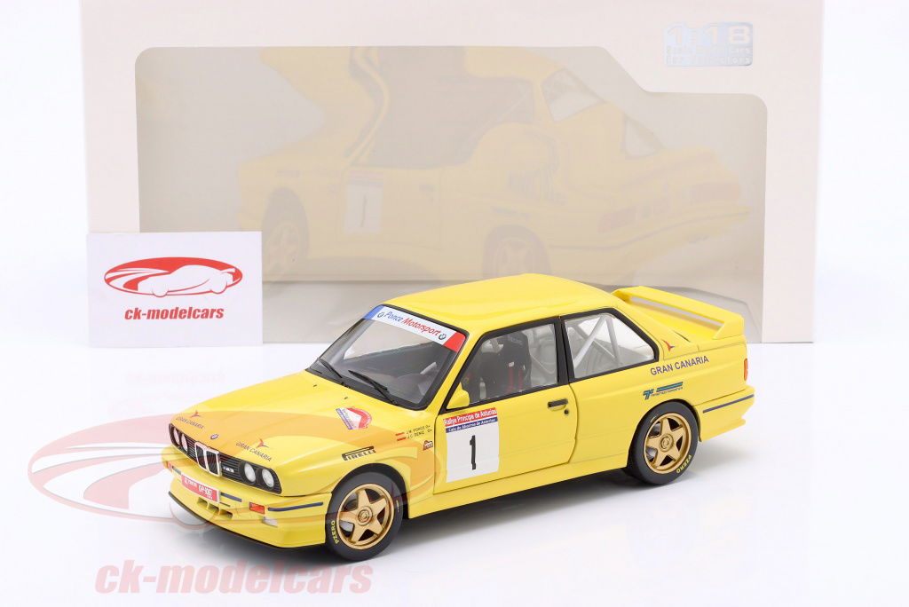 Solido 1:18 BMW M3 (E30) Gr.A #1 3rd Rallye Principe Asturias 1992
