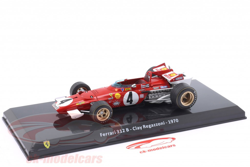 Premium Collectibles 1:24 Clay Regazzoni Ferrari 312B #4 Formula 1