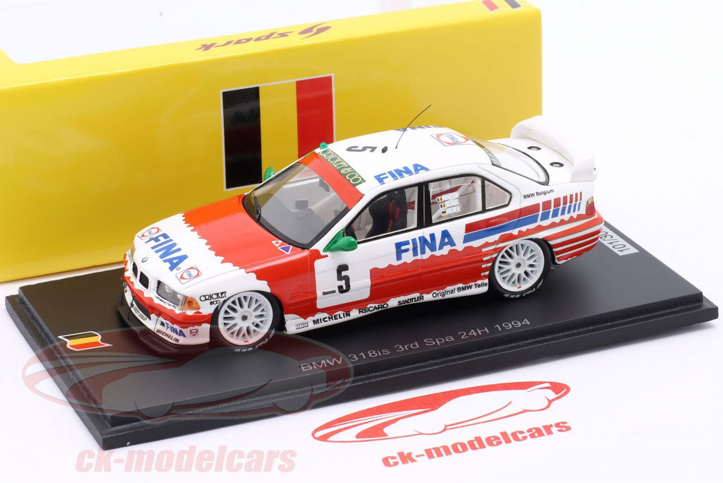 Spark 1:43 BMW 318is #5 3rd 24h Spa 1994 Martin, Slaus